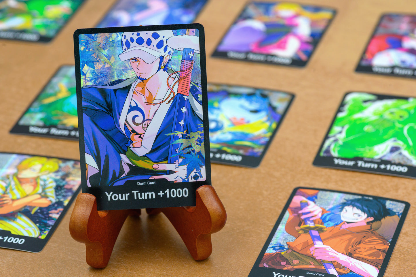 Wano Straw Hats Holographic DON!! Cards
