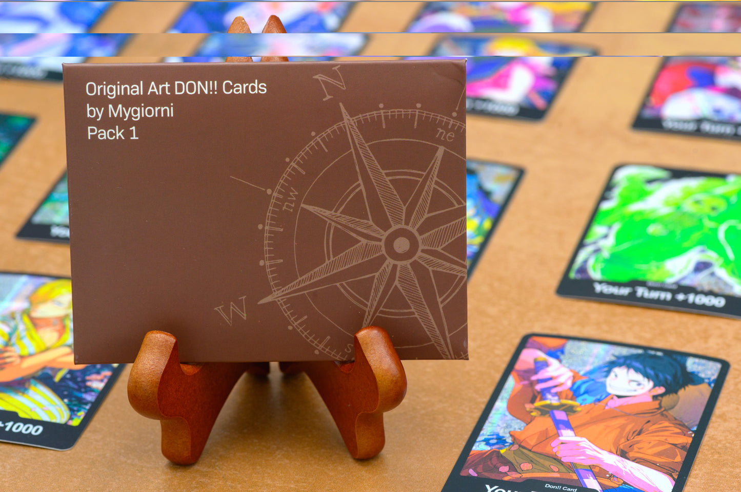 Wano Straw Hats Holographic DON!! Cards